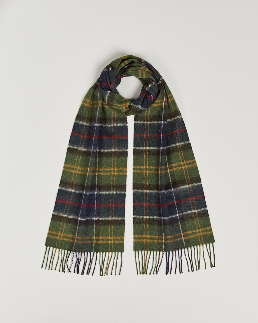 Herre | Barbour Lifestyle | Barbour Lifestyle Merino Cashmere Tartan Scarf Classic Tartan