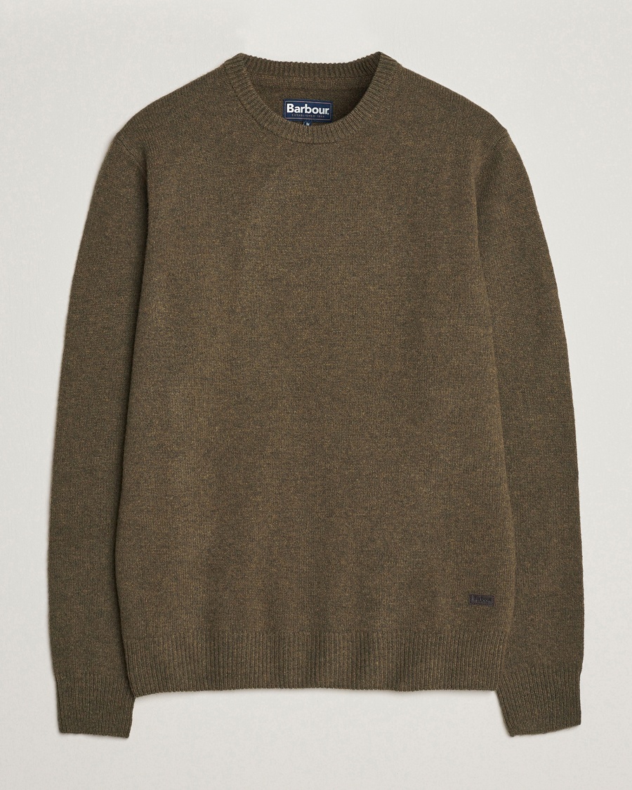 Barbour Lifestyle Patch Crew Seaweed – Grønn