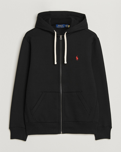 Polo Ralph Lauren Athletic Fleece Full-Zip Hoodie Polo Black – Svart