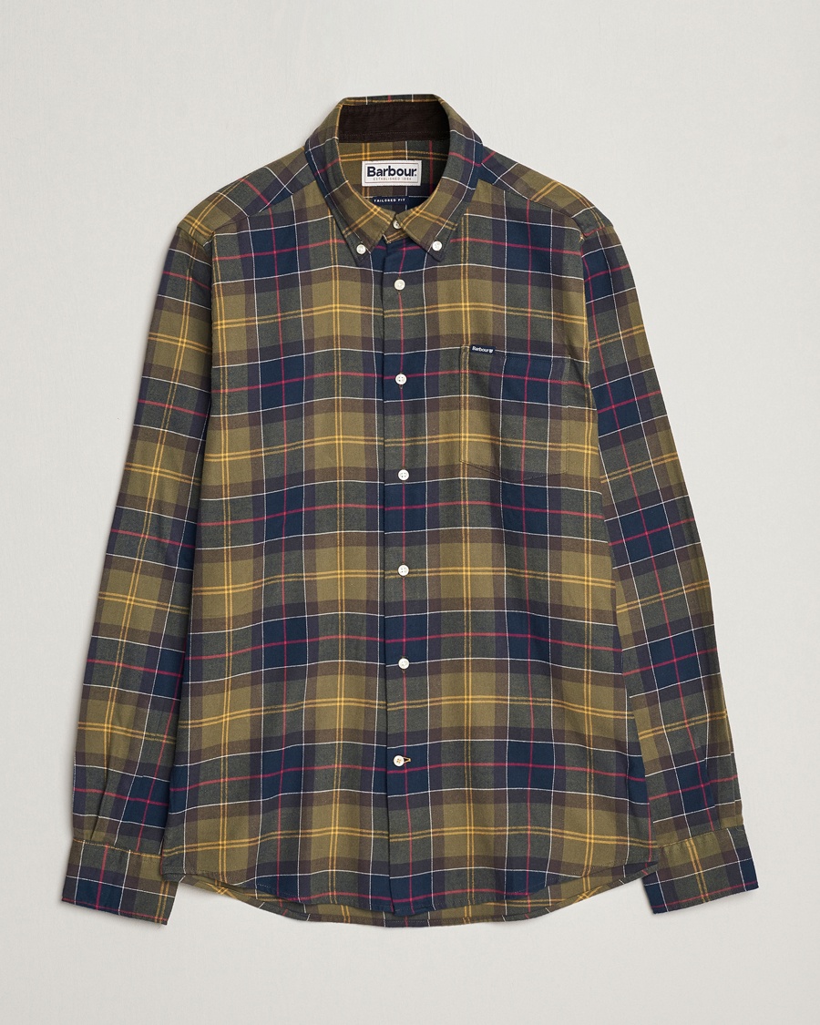 Herre | Barbour Lifestyle | Barbour Lifestyle Flannel Check Shirt Classic Tartan