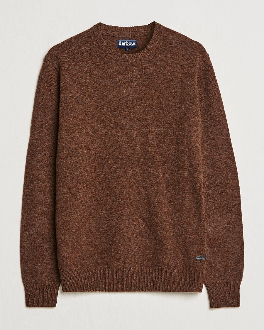 Herre | Barbour Lifestyle | Barbour Lifestyle Patch Crew Bracken