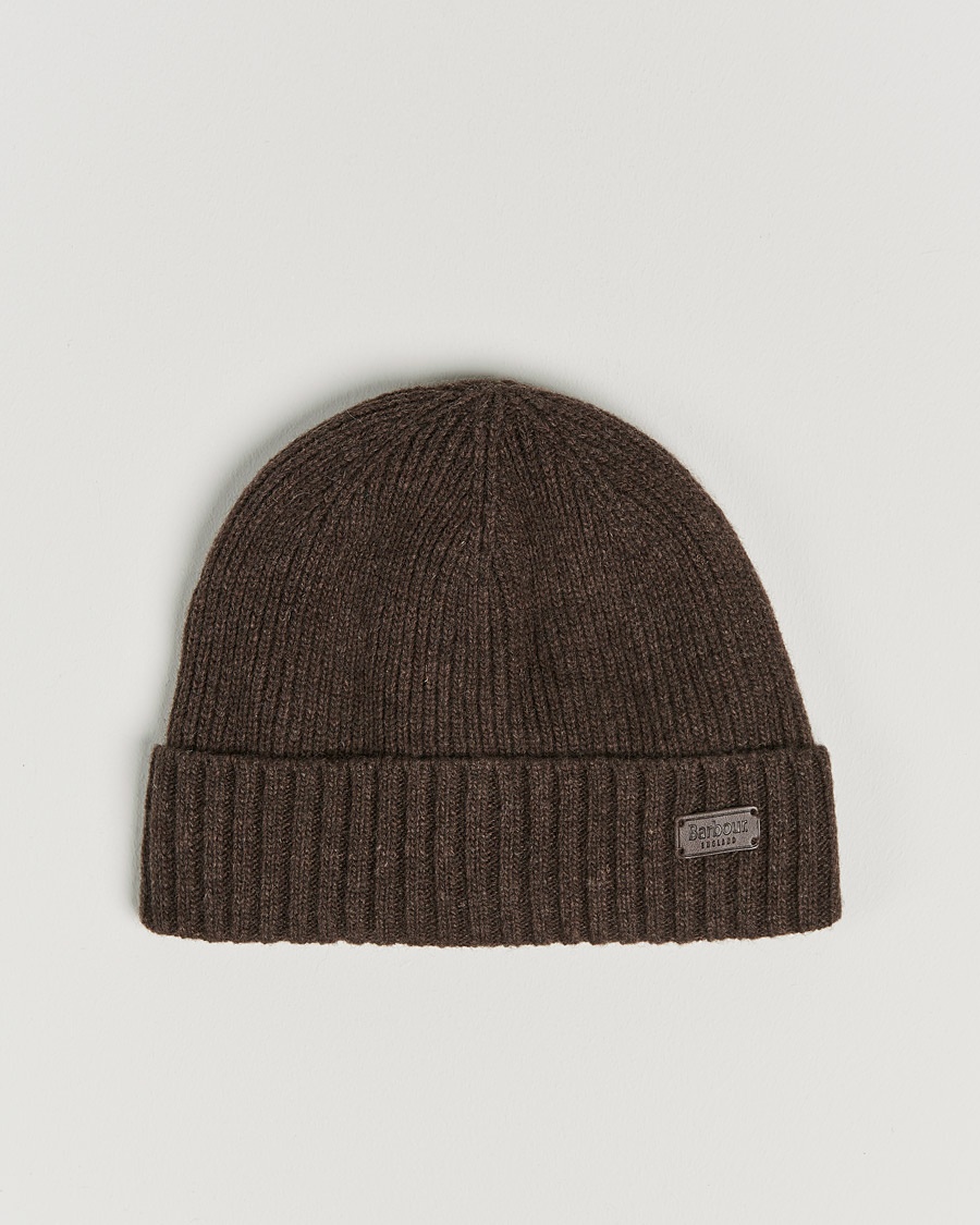 Herre | Barbour Lifestyle | Barbour Lifestyle Carlton Wool Beanie Mid Brown