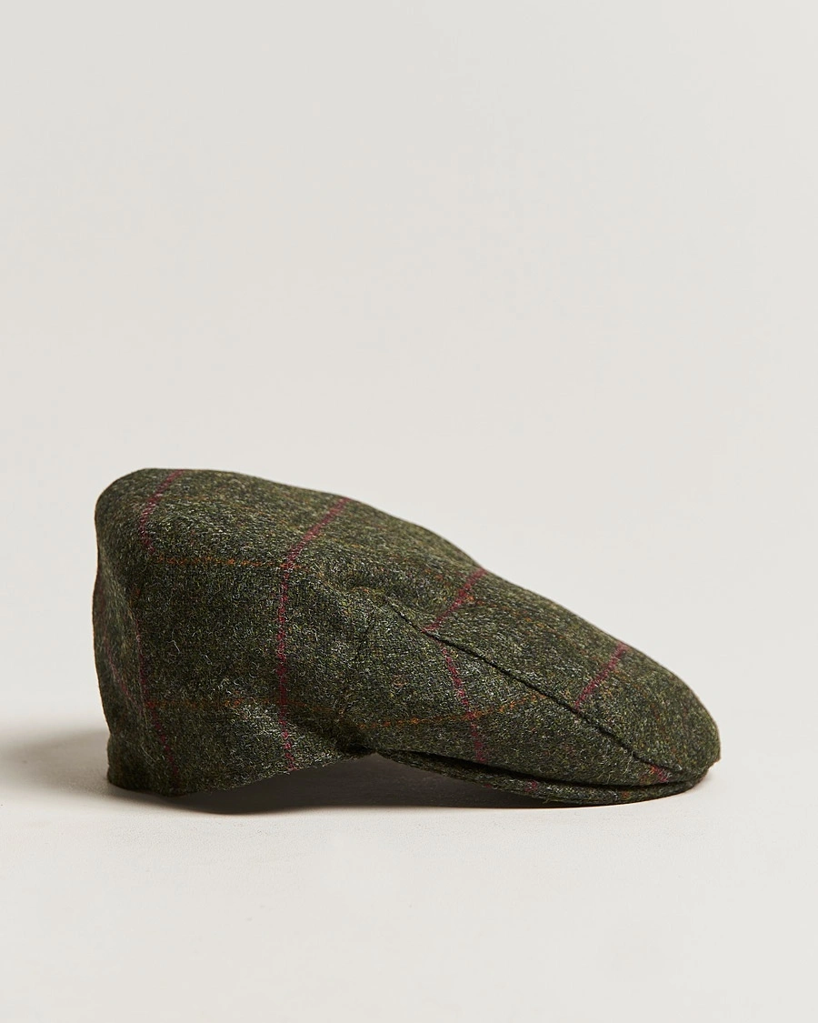Herre | Barbour Lifestyle | Barbour Lifestyle Cireff Tweed Cap Olive