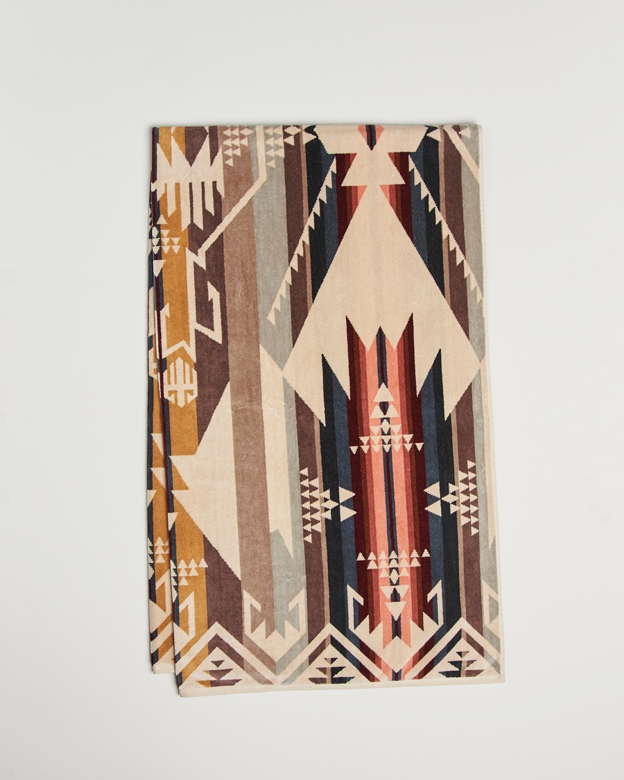 Herre | Pendleton | Pendleton Oversized Jacquard Spa Towel White Sands