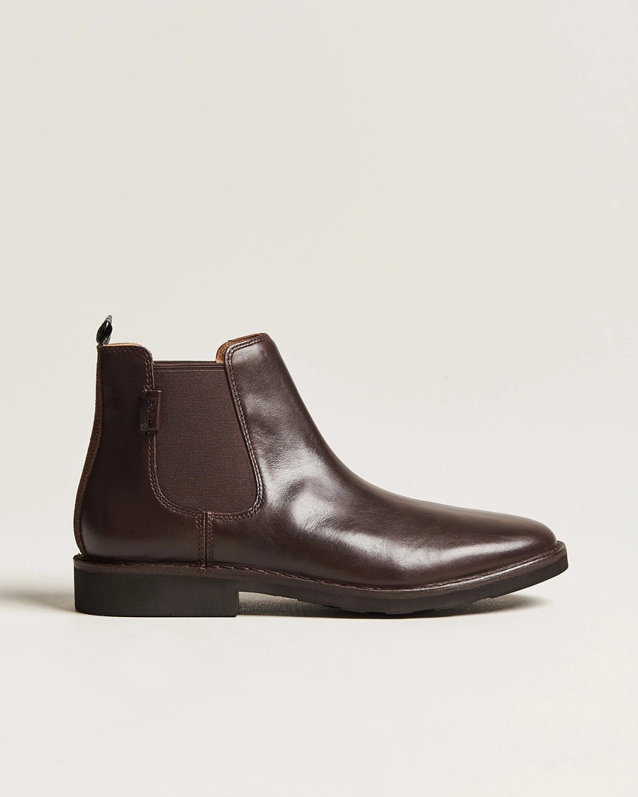 Herre | Polo Ralph Lauren | Polo Ralph Lauren Talan Chelsea Boot Dark Brown Calf