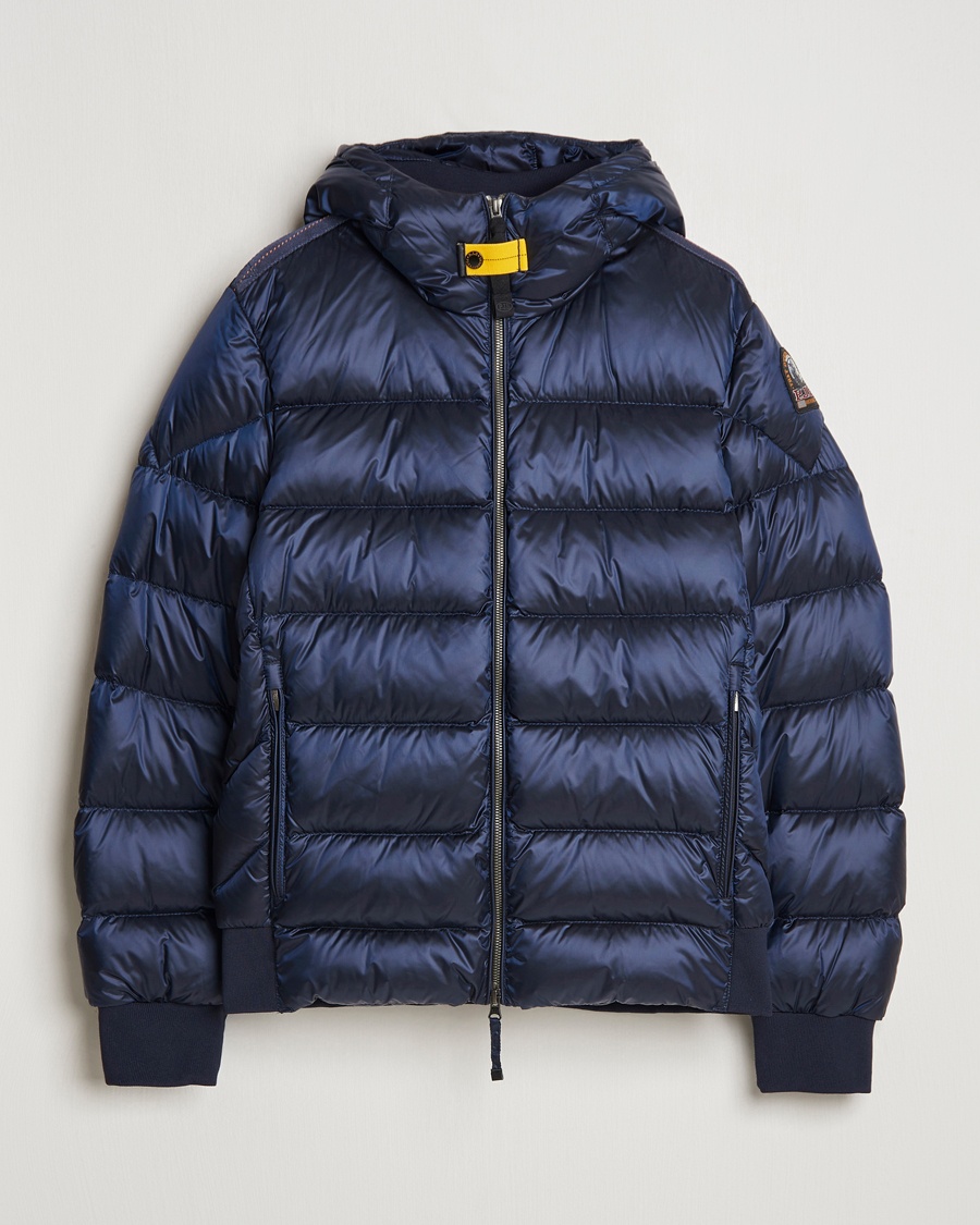 Herre | Parajumpers | Parajumpers Pharrel Sheen High Gloss Jacket Blue Navy