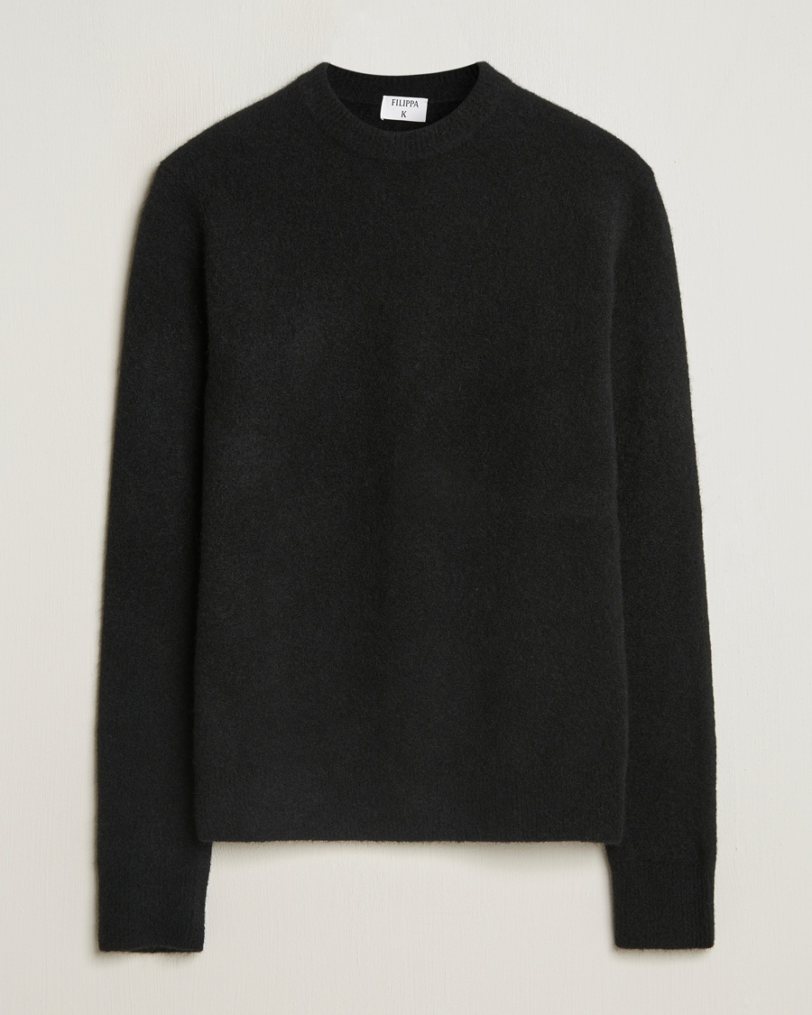 Herre | Filippa K | Filippa K Yak Knitted Sweater Black
