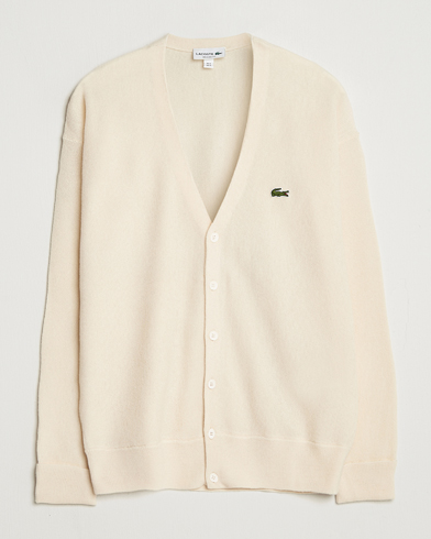 Herre | Lacoste | Lacoste Carded Wool Cardigan Lapland