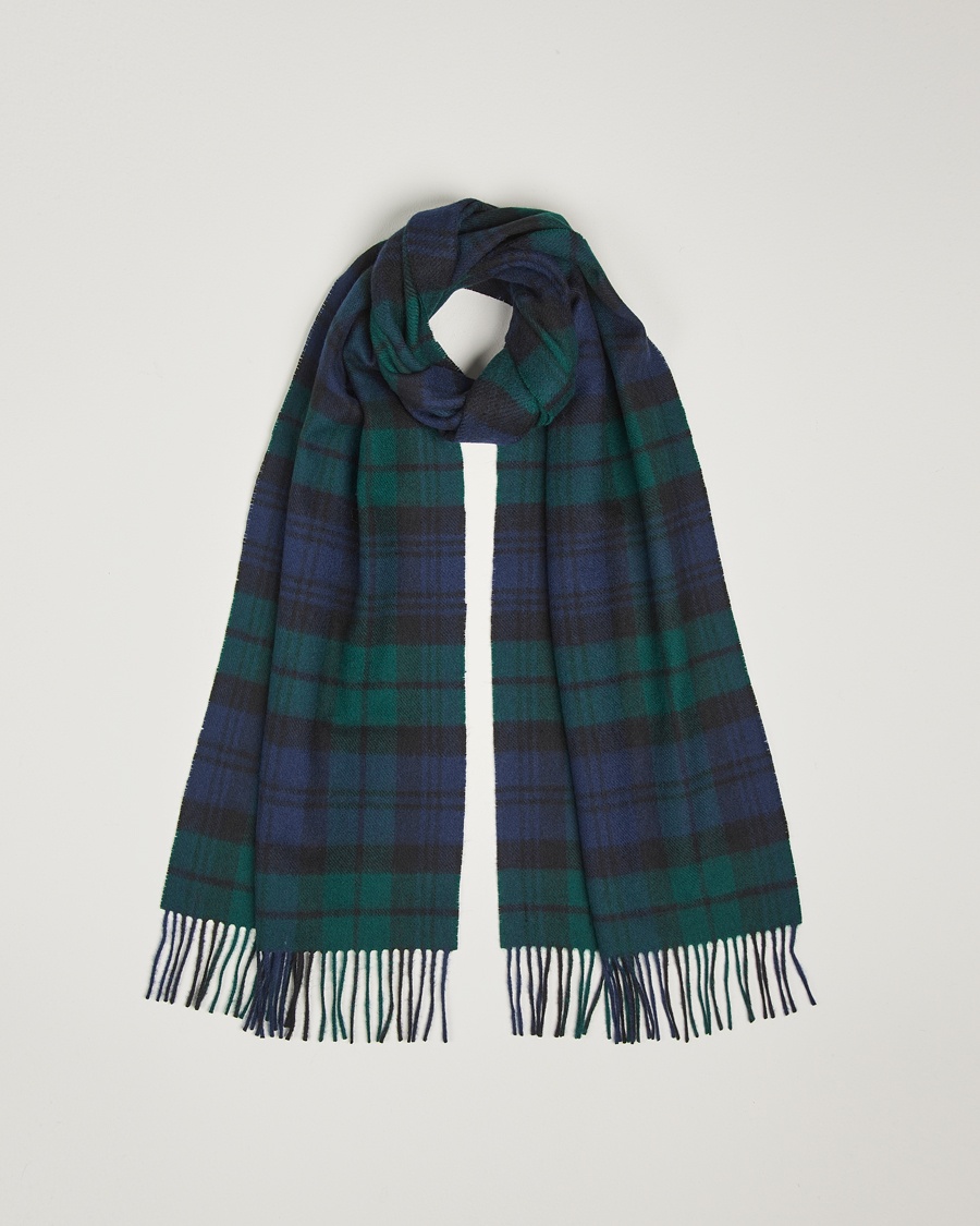 Herre | Gloverall | Gloverall Lambswool Scarf Blackwatch