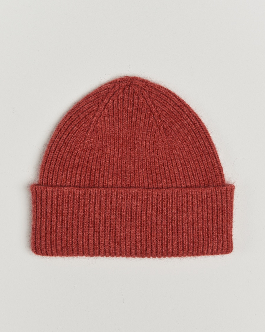 Herre | Le Bonnet | Le Bonnet Lambswool/Caregora Beanie Terra