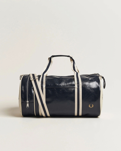 Herre | Fred Perry | Fred Perry Classic Barrel Bag Navy/Ecru