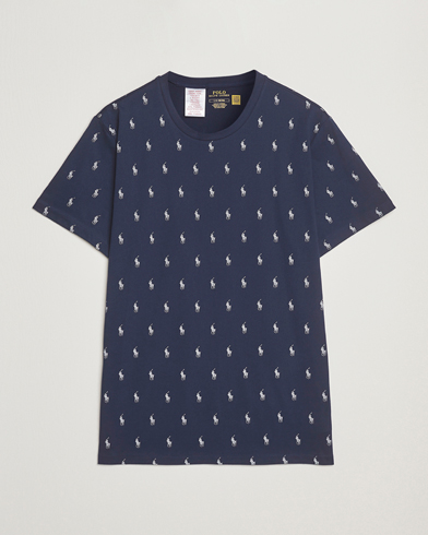 Herre | Polo Ralph Lauren | Polo Ralph Lauren All over Player Sleeping Tee Cruise Navy