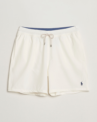 Herre | Polo Ralph Lauren | Polo Ralph Lauren Traveler Recycled Swimshorts Pale Cream