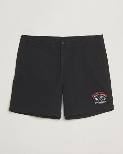 Herre | Polo Ralph Lauren | Polo Ralph Lauren Prepster Flat Front Shorts Polo Black/Motor Club