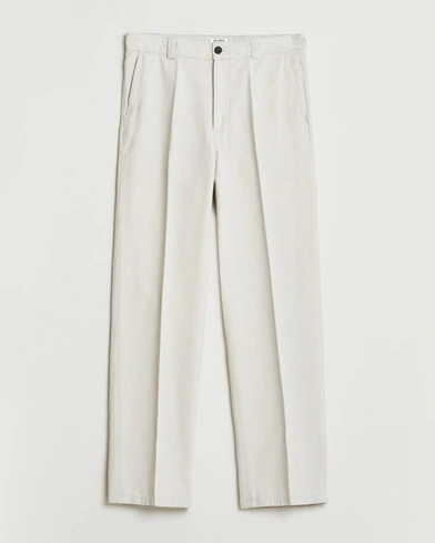 Herre | Filippa K | Filippa K Cotton Chino Trousers Chalk Grey