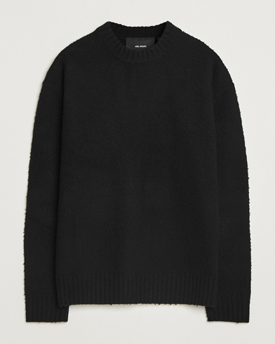 Herre | Axel Arigato | Axel Arigato Miles Bouclé Knitted Sweater Black