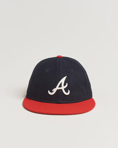 Herre | New Era | New Era Retro Crown 9Fifty Melton Wool Cap Atlanta Braves