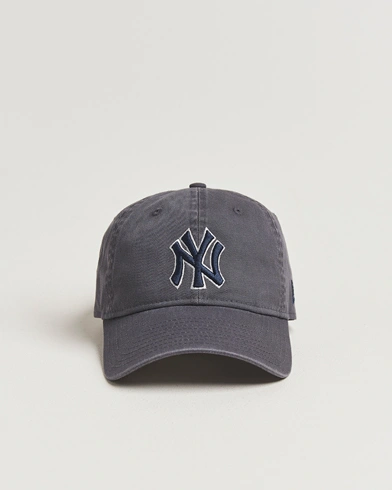 Herre | New Era | New Era 9Twenty Washed Cotton Cap Grey New York Yankees