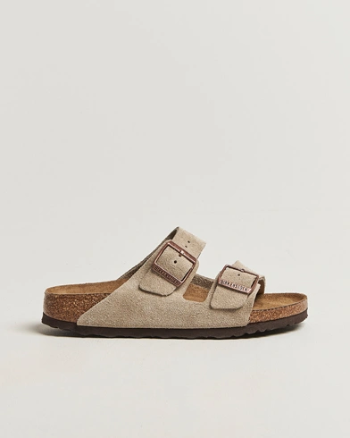 Herre | BIRKENSTOCK | BIRKENSTOCK Woman Arizona Soft Footbed Taupe Suede