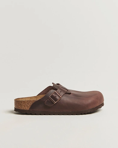 Herre | BIRKENSTOCK | BIRKENSTOCK Woman Boston Classic Footbed Habana Oiled Leather