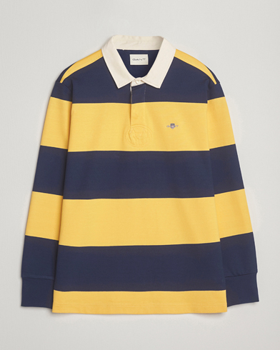 Herre | GANT | GANT Striped Heavy Rugger Persian Blue