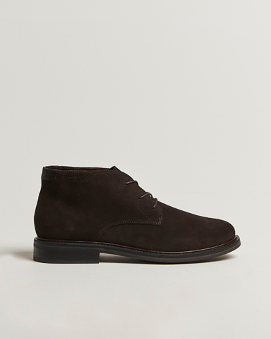 Herre | GANT | GANT St Fairkon Suede Chukka Boot Dark Brown