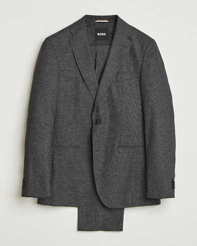 Herre | BOSS BLACK | BOSS BLACK Huge Wool Suit Medium Grey