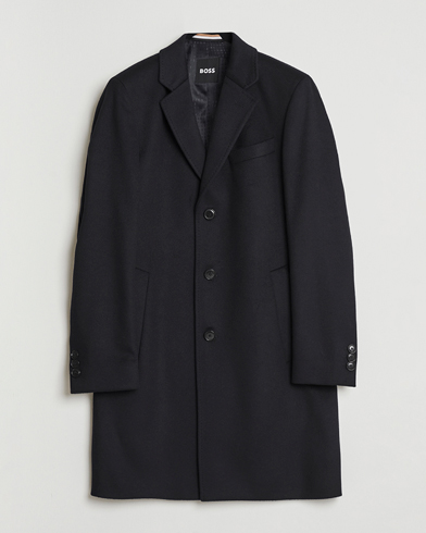 Herre | BOSS BLACK | BOSS BLACK Hyde Wool Coat Black