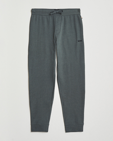 Herre | BOSS BLACK | BOSS BLACK Waffle Pyjama Pants Open Green