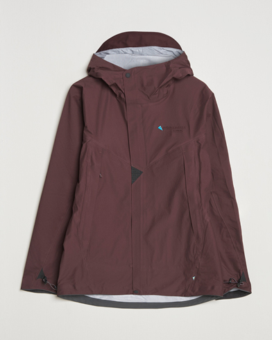 Herre | Klättermusen | Klättermusen Asynja Lightweight Waterproof Jacket Amanth Red