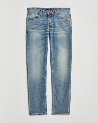 Herre | Nudie Jeans | Nudie Jeans Solid Ollie Jeans Blue Clay