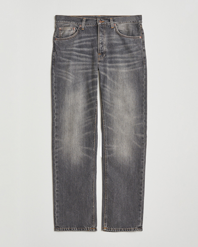 Herre | Nudie Jeans | Nudie Jeans Rad Rufus Jeans Grey Crosshatch