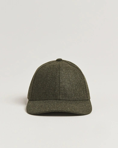 Herre | Varsity Headwear | Varsity Headwear Flannel Baseball Cap Forest Green