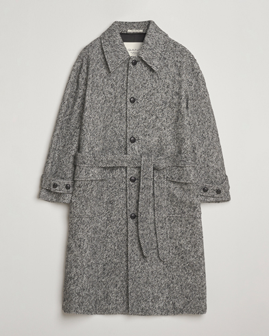 Herre | GANT 240 Mulberry Street | GANT 240 Mulberry Street Tweed Wool Coat Black