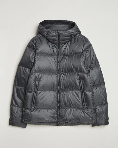 J.Lindeberg Daryl Down Hooded Jacket Asphalt – Grå