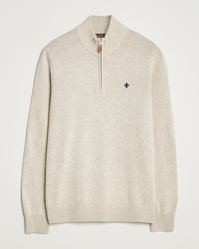 Herre | Morris | Morris Darmon Half Zip Beige