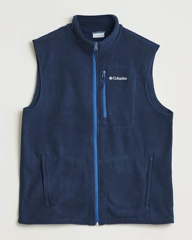 Herre | Columbia | Columbia Fast Trek Full Zip Fleece Vest Collegiate Navy