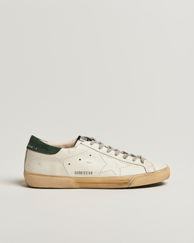 Herre | Golden Goose | Golden Goose Super-Star Sneakers White/Green