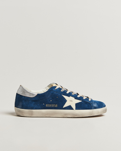 Herre | Golden Goose | Golden Goose Super-Star Sneakers Aviator Blue