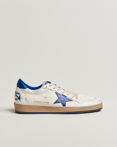 Herre | Golden Goose | Golden Goose Ball Star Sneakers White/Blue