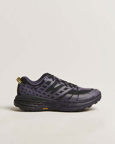 Herre | Hoka | Hoka One Speedgoat 2 Trail Sneakers Black/Squid Ink