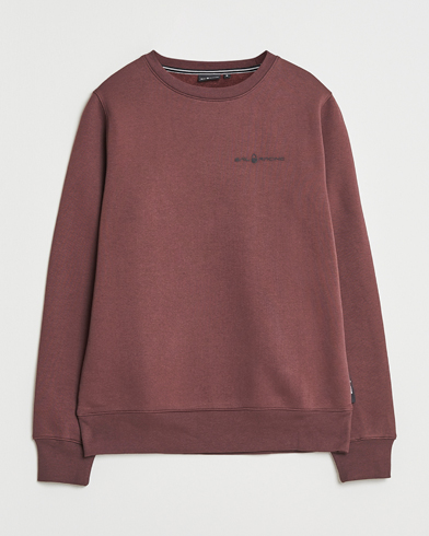 Sail Racing Bowman Crew Neck Sweatshirt Dark Brown – Brun