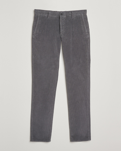Incotex Slim Fit Leisure Cord Slacks Grey – Grå