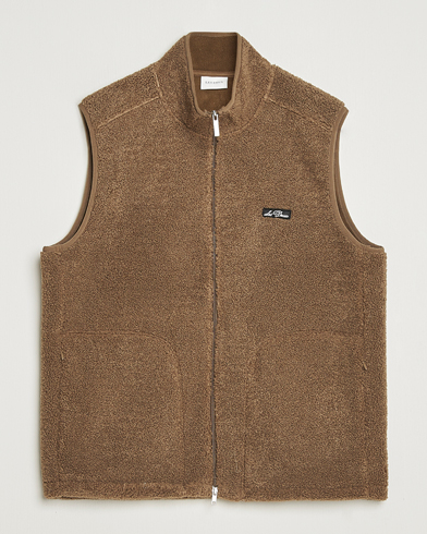 Herre | LES DEUX | Les Deux Creed Teddy Vest Teak
