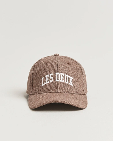 Herre | LES DEUX | Les Deux Wool Baseball Cap Mountain Gray