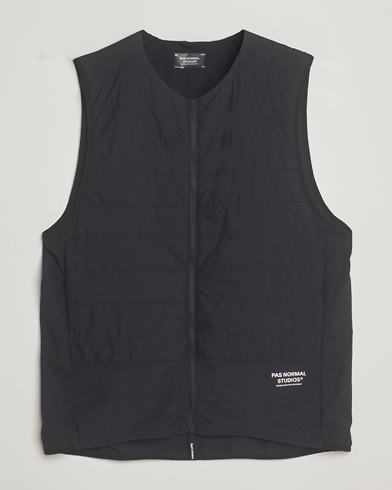 Herre | Pas Normal Studios | Pas Normal Studios Balance Insulated Vest Black