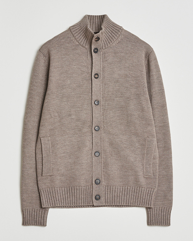 Herre | Zanone | Zanone Virgin Merino Wool Chioto Taupe