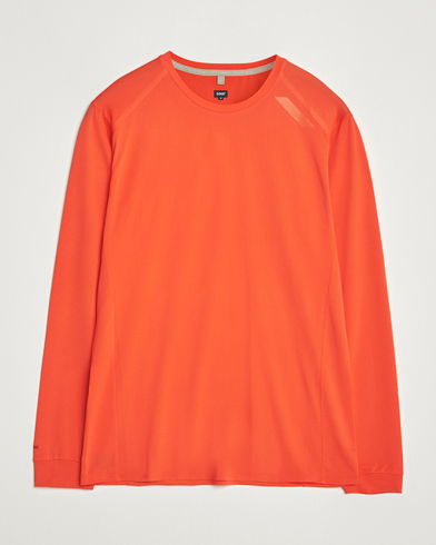 Herre | SOAR Running | SOAR Running Long Sleeve Tech Tee Orange