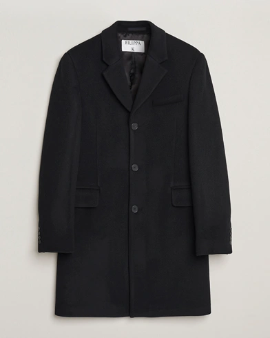Herre | Filippa K | Filippa K William Wool Coat Black