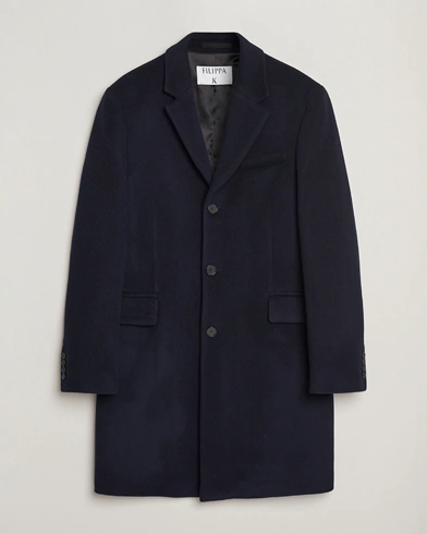 Herre | Filippa K | Filippa K William Wool Coat Navy